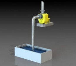 Principe d'aspiration de la pompe auto-amorçante Varisco