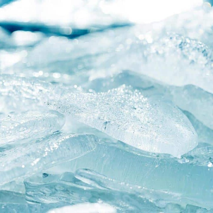 Photo d'eau glacée