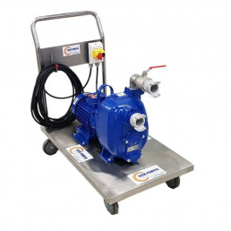 Chariot mobile avec pompe Varisco auto-amorçante