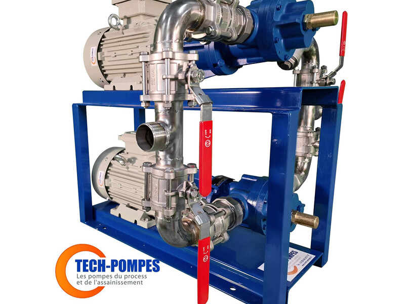 Groupe double de transfert de gazole