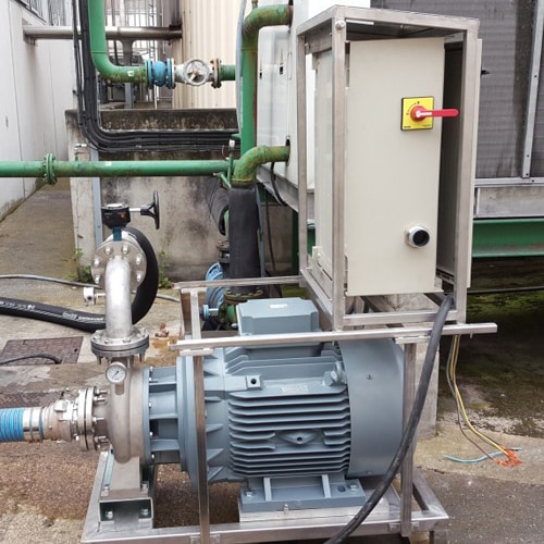 Image d'une pompe à eau de transfert inox 316L 80-250