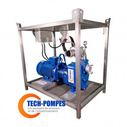Pompe centrifuge auto aspirante de location