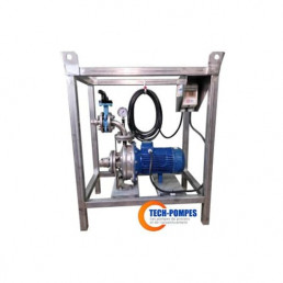 Image d'une pompe centrifuge en inox de transfert 32-200