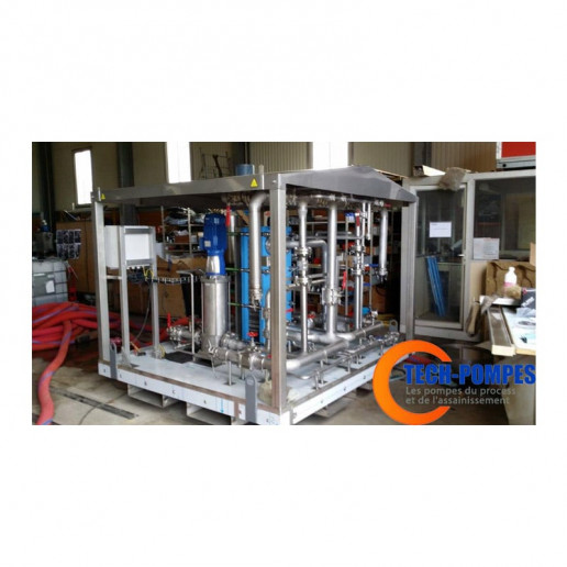 Module de transfert en construction