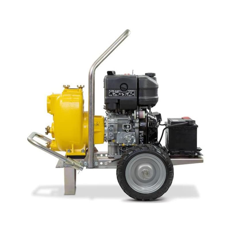 Image d'une pompe de chantier thermique ATLAS COPCO VAR2 TROLLEY