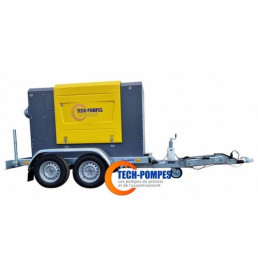 Pompe diesel de location. PAS150HD. Portes fermées