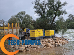 Pompes thermiques de location pour pompage en rivière