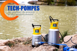 Pompe de chantier électrique immergée