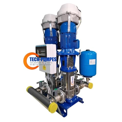 Surpresseur 2 pompes avec variateurs embarqués