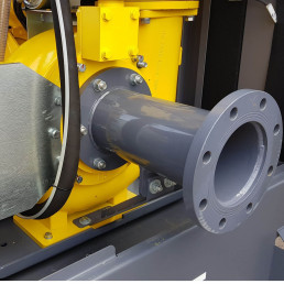 Bride d'aspiration motopompe PAS150 - 50°0m3/h