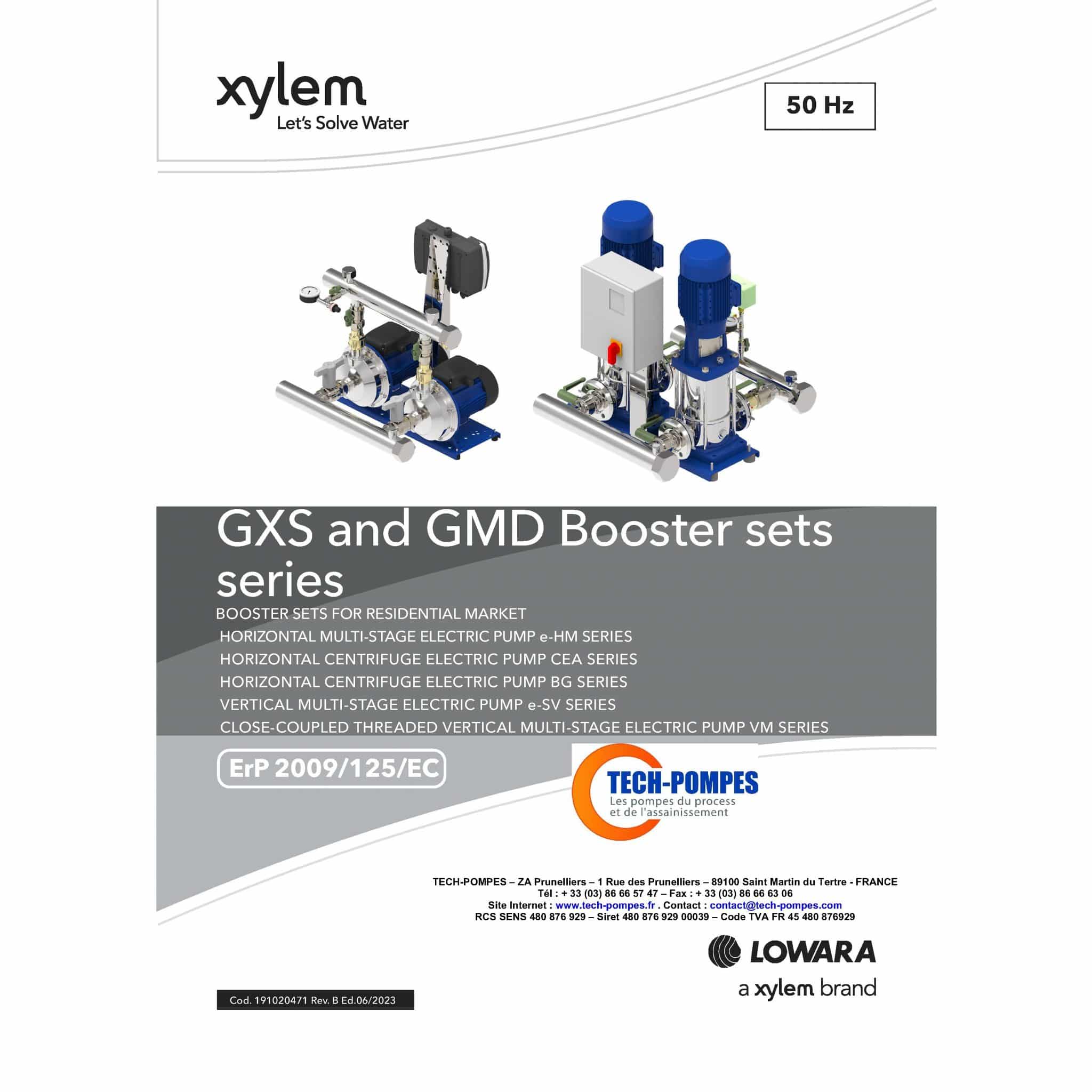 Image NT Surpresseurs d'eau GXS GMD