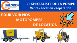 Banni&egrave;re location motopompes thermiques