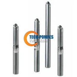 Lot de 4 pompes immergées de forage Lowara xylem
