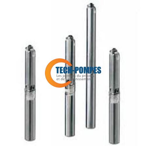Lot de 4 pompes immergées de forage Lowara xylem