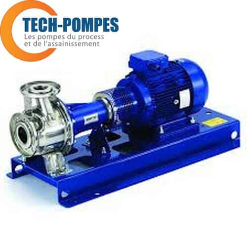 Pompe de surface inox Lowara ESHC sur socle