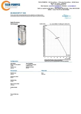 Location Pompe drainage KS2610