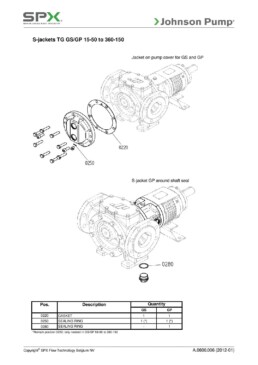 Éclaté Johnson Pump A.0600.006