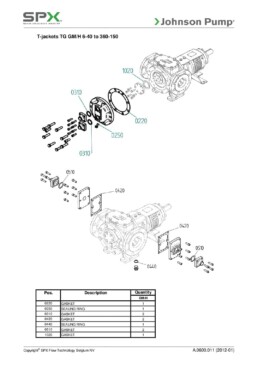 Éclaté Johnson Pump A.0600.011