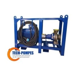 Location pompe centrifuge fonte 340 m3/h sur châssis tubulaire, LOC1180