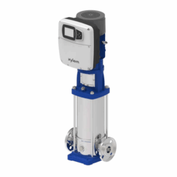 Pompe multicellulaire verticale Lowara e-SVX en inox, brides rondes, moteur Hydrovar X