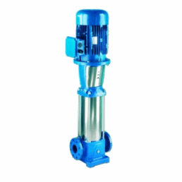 Pompe multicellulaire verticale Lowara e-SV, tête et base en fonte, hydraulique inox