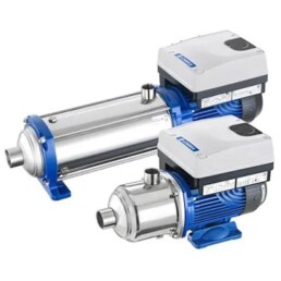 Pompe multicellulaire horizontale Lowara HME à variateur e-SM