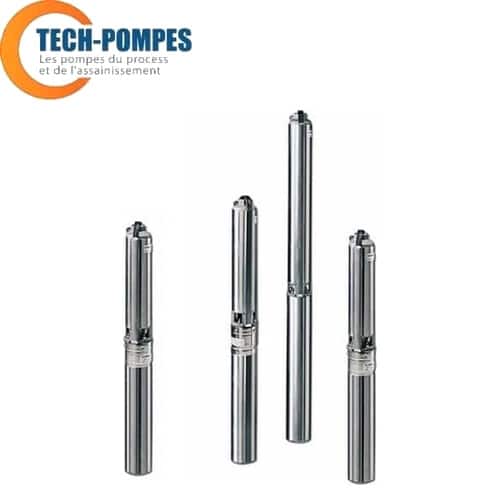 Pompes immergées de forage Lowara e-GS 4 pouces