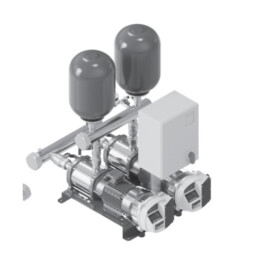 Surpresseur Lowara GHV20 à 2 pompes horizontales